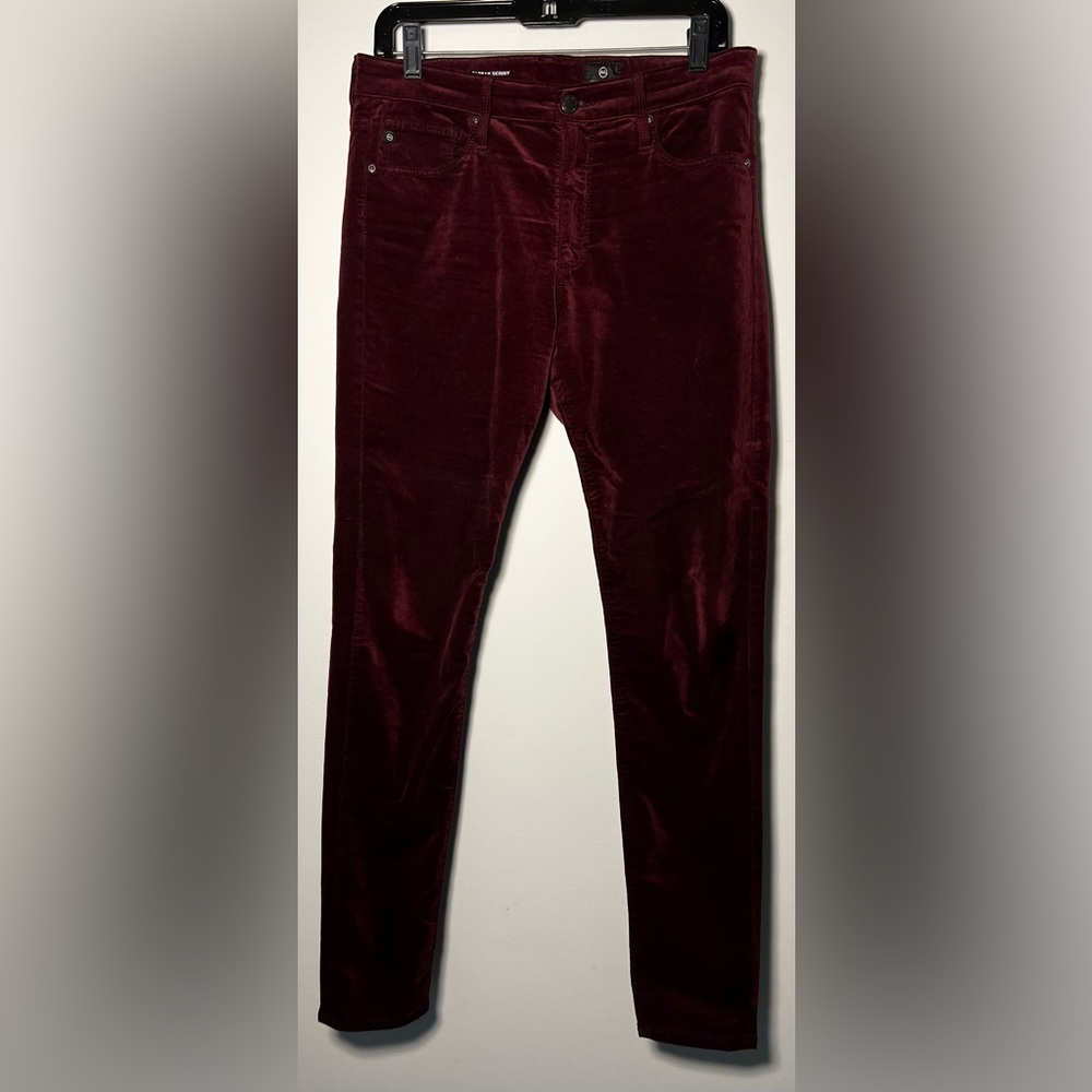 AG Jeans in Burgundy